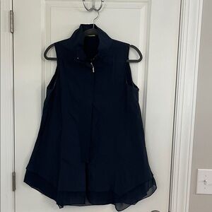 Sleeveless Navy Women's vest
